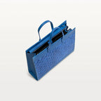 Everyday Crossbody Bag  Cobalt Textured Exterior
